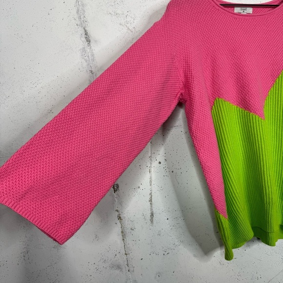 Victora Glemaud For Target Color Block Knit Crewneck Sweater Size XL - Picture 3 of 7